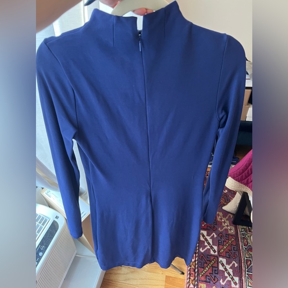 EUC Babaton (Aritzia) Zachary Dress in Blue Depths - Picture 3 of 5